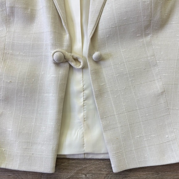 Jack Bloom California Vintage Short Blazer 3/4 Sleeves Lined - Picture 4 of 11